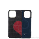 Laboted Iphone 13 Pro Max Classic Case Half Heart Alligator