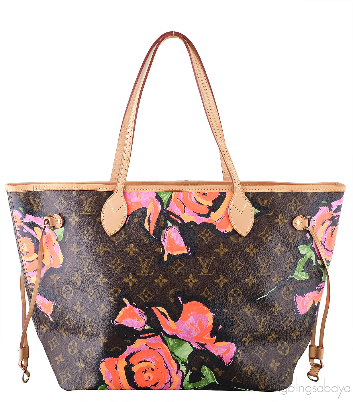 Stephen Sprouse Roses Neverfull MM
