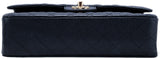 Classic CC Black Quilted Medium Flap