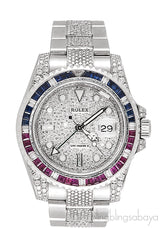 GMT MASTER II Custom Diamond Watch