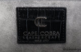 Maxime Black Crocodile Bag