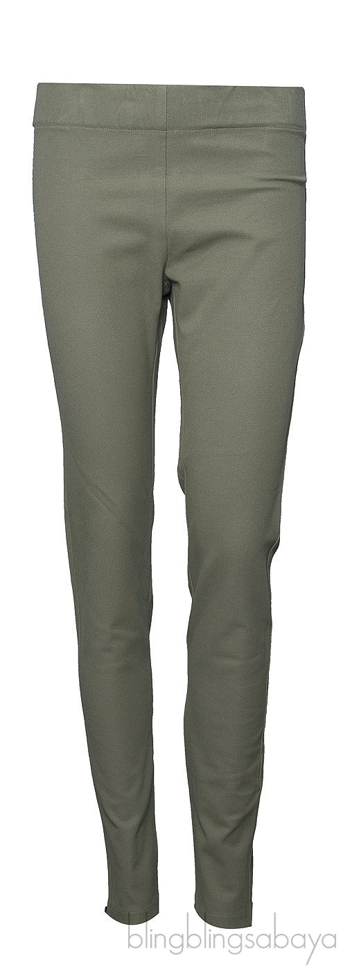 Moss Green Stretch Leggings