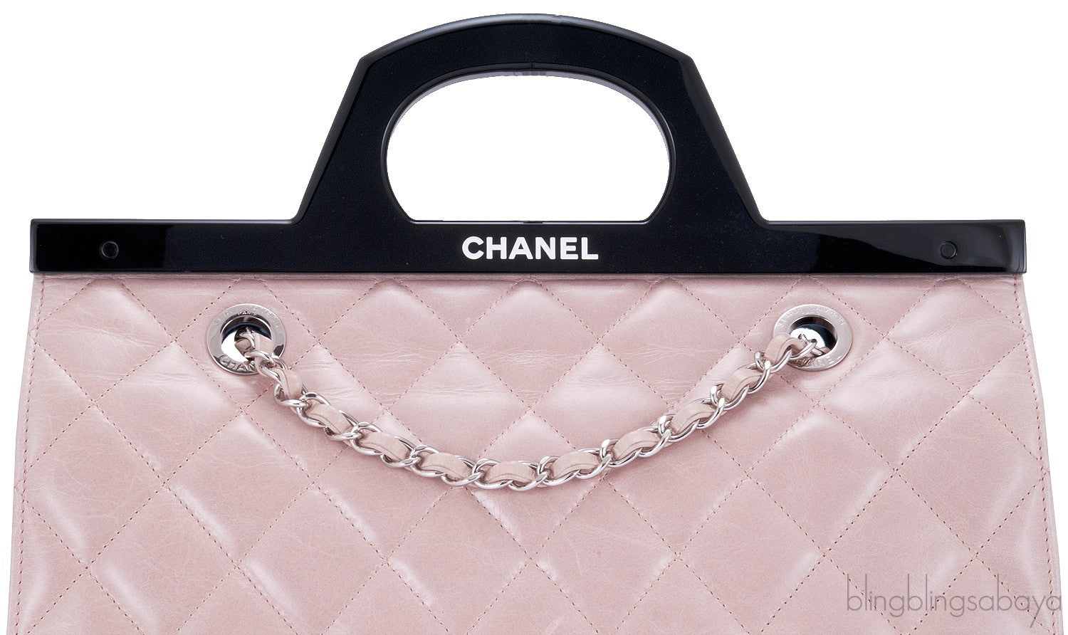 CC Pink Delivery Quilted Tote Bag