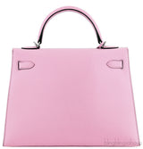 Kelly 25 Mauve Sylvester Epsom Sellier PHW