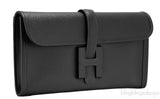 Jige Black Epsom Clutch GM