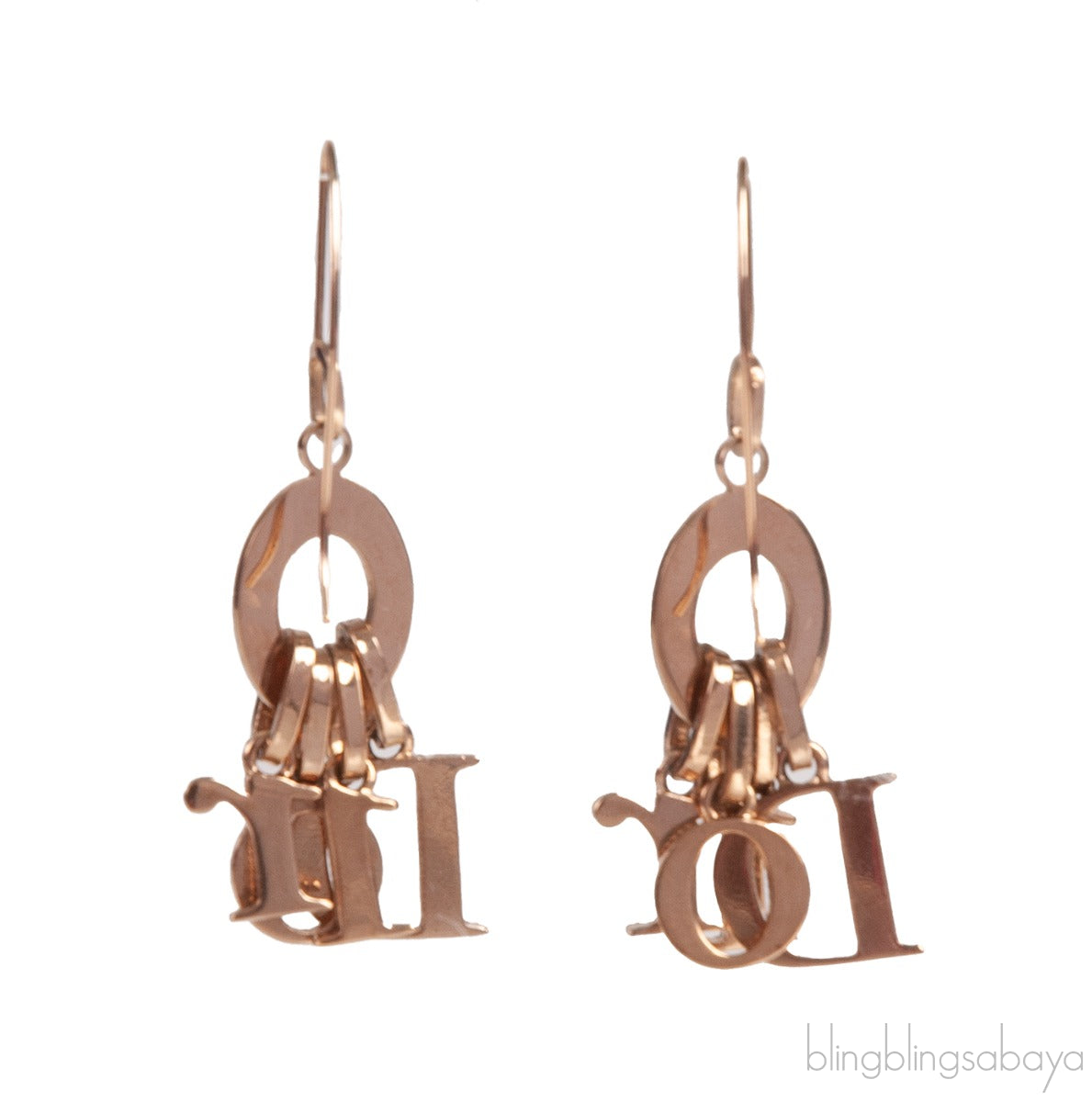 Dior Logo Hook Earrings