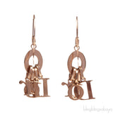 Dior Logo Hook Earrings