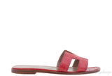 Oran Sandals Red Crocodile