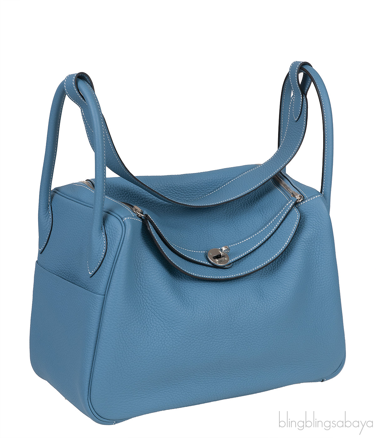 Lindy 34 Blue Jean Taurillon Clem PHW