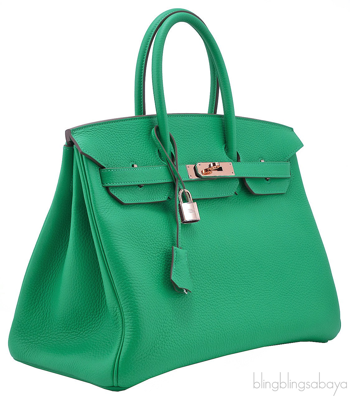 Birkin 35 Menthe Green Togo