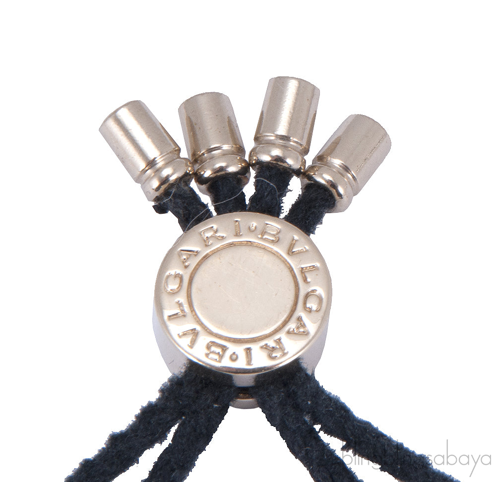 Black Cotton Lace String Bracelet