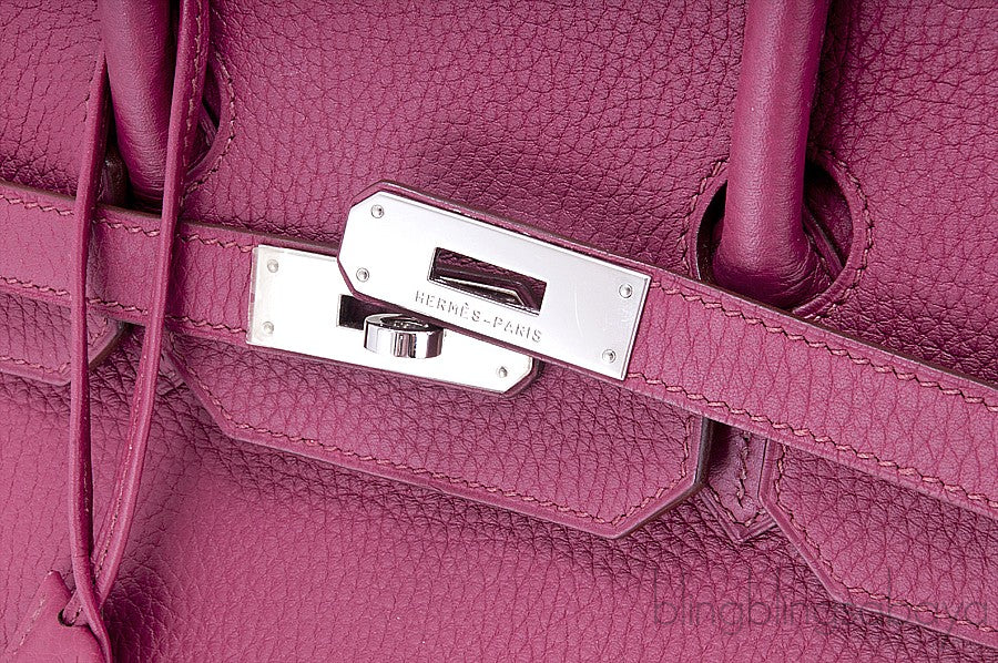 Birkin 35 Bois de Rose Taurillon Clem