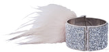 Fox Fur Crystal Cuff Bracelet