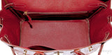 Birkin 35 Tricolor Crocodile Ltd. Ed.