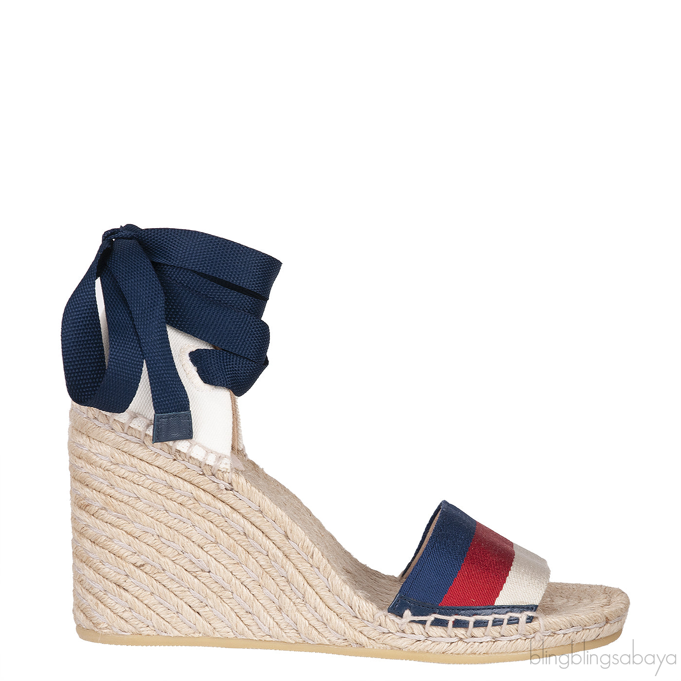 Lilibeth Web Espadrille Wedges