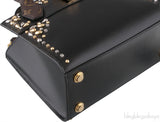 City Steamer Bead Embellished Mini Bag