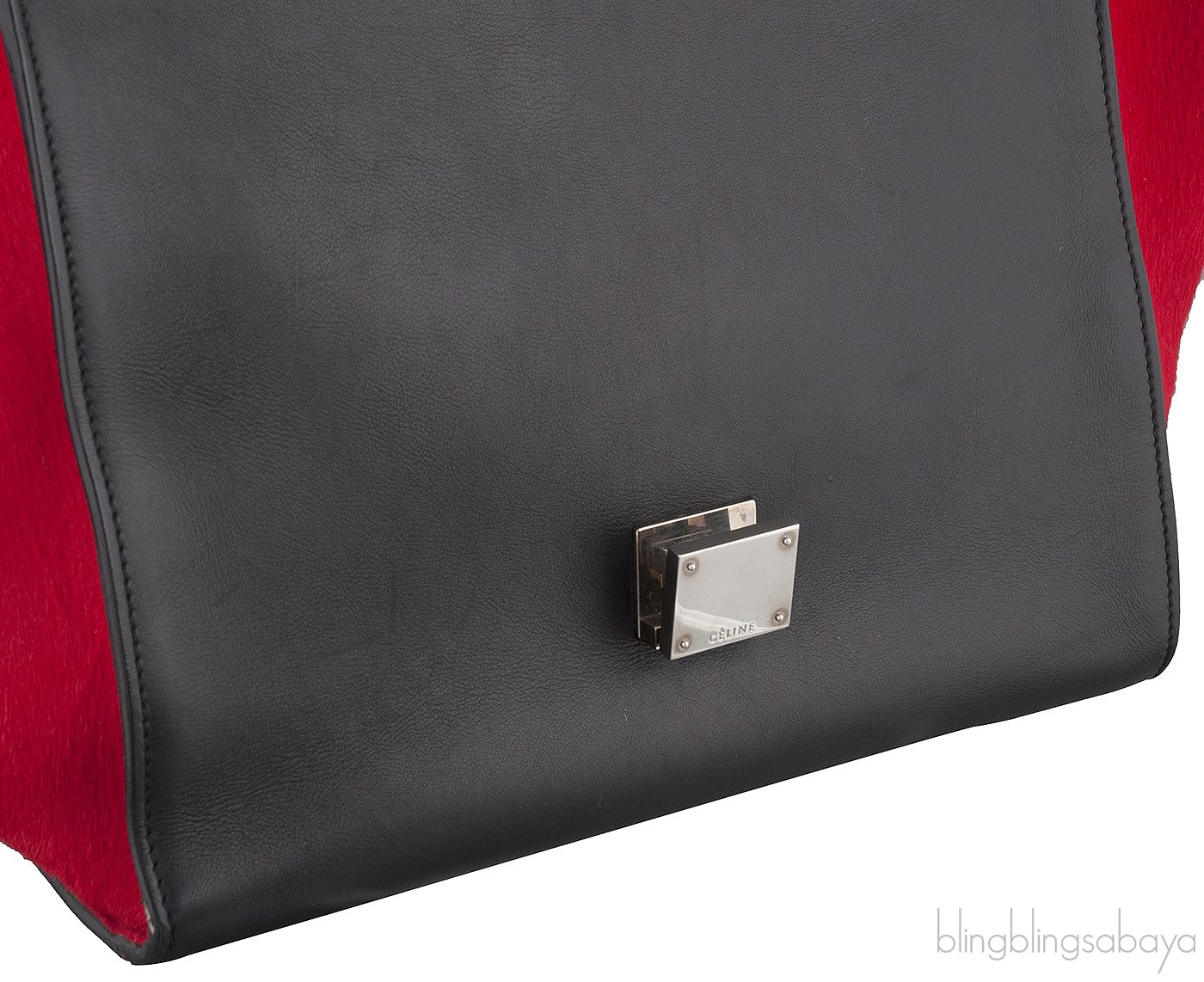 Pony Hair Tricolor Trapeze