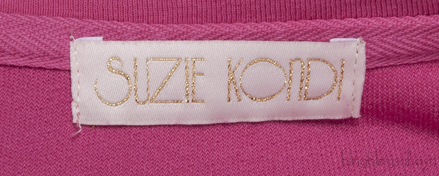 Fuchsia Raglan Sweatshirt & Track Pants