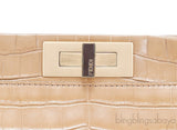 Peek-a-boo Small Crocodile Satchel