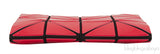 Red Geometric Card Holder