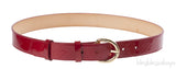 Louis Vuitton Monogram Vernis Red Belt