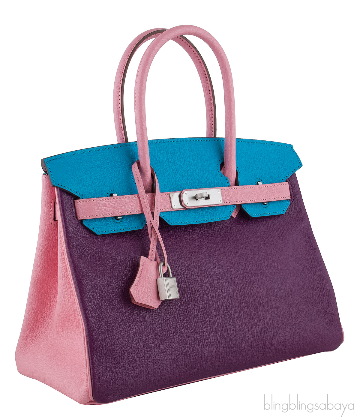 Birkin 30 Tri-color Chevre Mysore