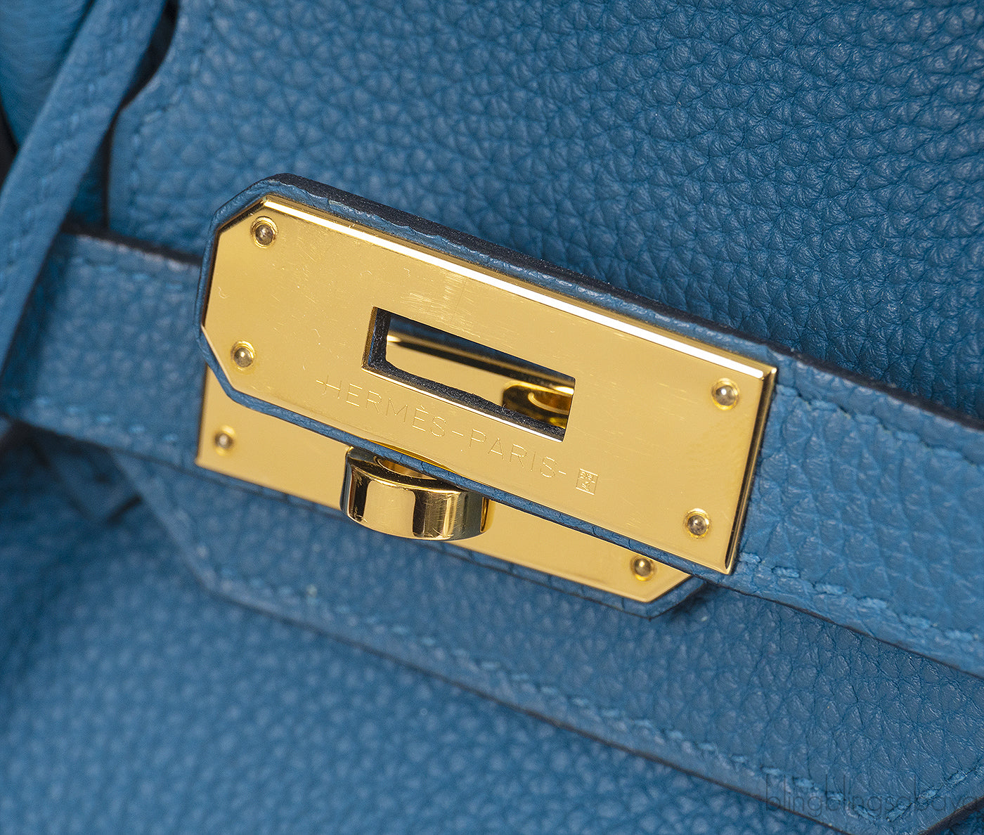 Hermes Birkin 30 Blue Cobalt Togo GHW