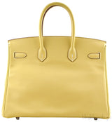 Birkin 35 Lime swift
