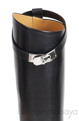 Black Jumping Shorter Boots