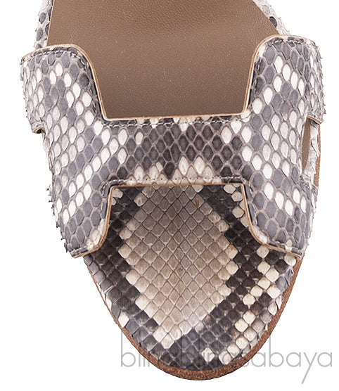 Night 70 Snakeskin Slingback
