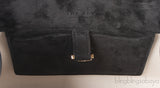 Soft Margaux 10 Black Suede Leather Bag