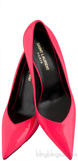Neon Pink Pointed Toe Heels