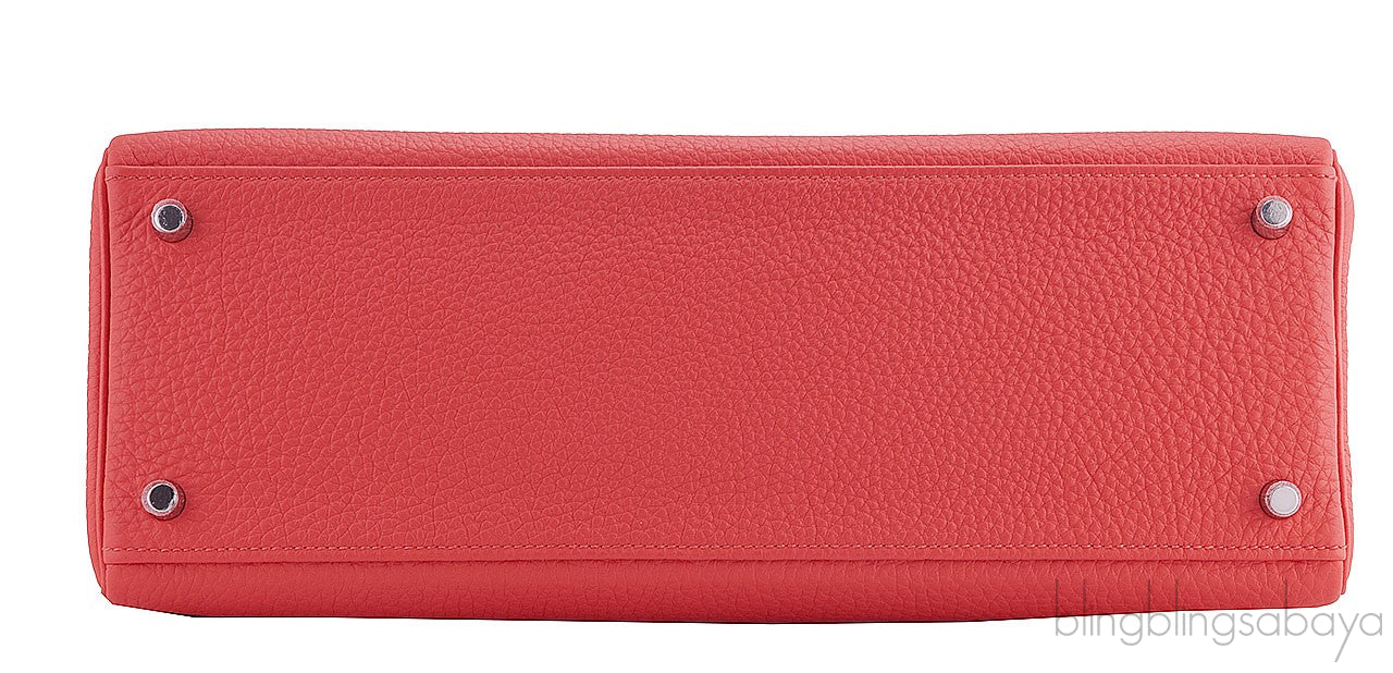 Kelly 35 Capucine Togo PHW