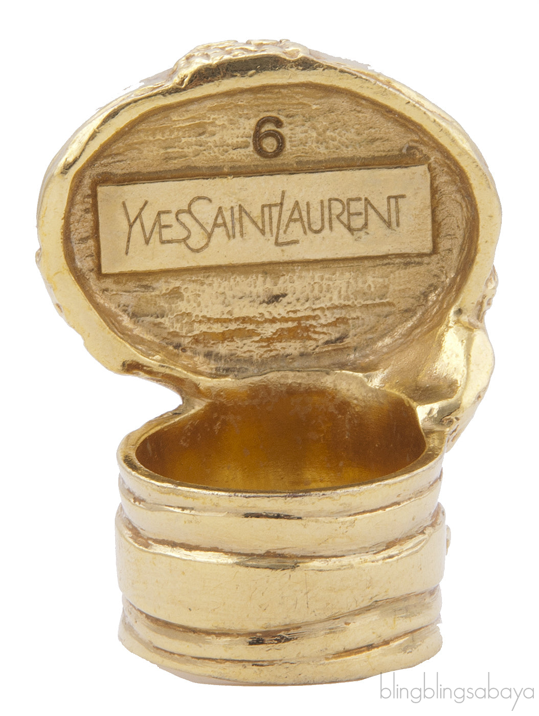 Arty Oval Ring Red