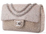 Ombre Strass Mini Flap Bag