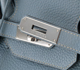 Birkin 35 Blue Lin Togo PHW