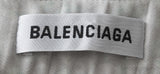 Balenciaga Floral Print Pleated Asymmetric Hemline Skirt