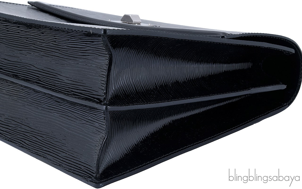 Black Epi Sevigne GM Tote