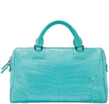 Tiffany Blue Crocodile Handbag