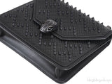 X Nicholas Kirkwood Black Serpenti Forever Crossbody Bag