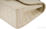 Jumbo CC Beige Crocodile Bag