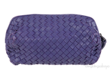 Purple Intrecciato Small Pouch