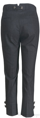 Dark Grey Crop Trouser