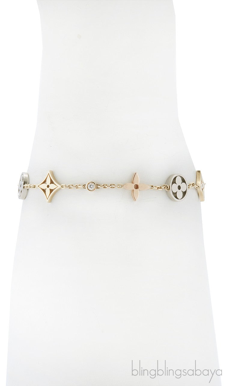 Monogram Idylle 3 Golds Bracelet