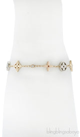 Monogram Idylle 3 Golds Bracelet