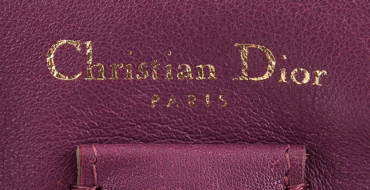 Diorissimo Bi-color Crocodile Bag