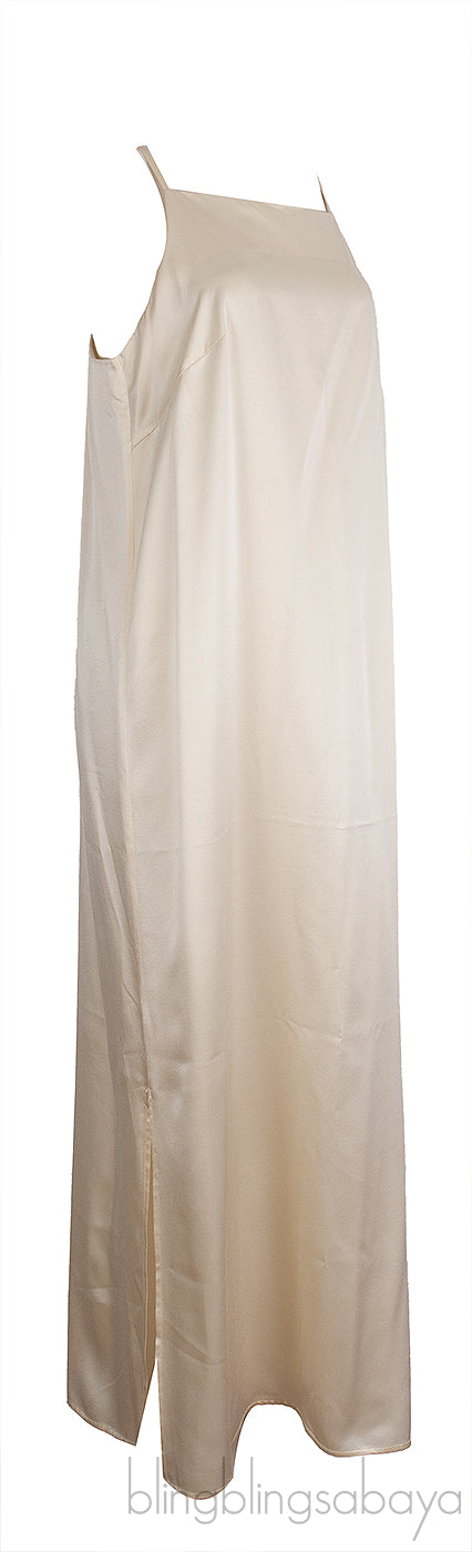 Tasman Silk-Satin Midi Dress