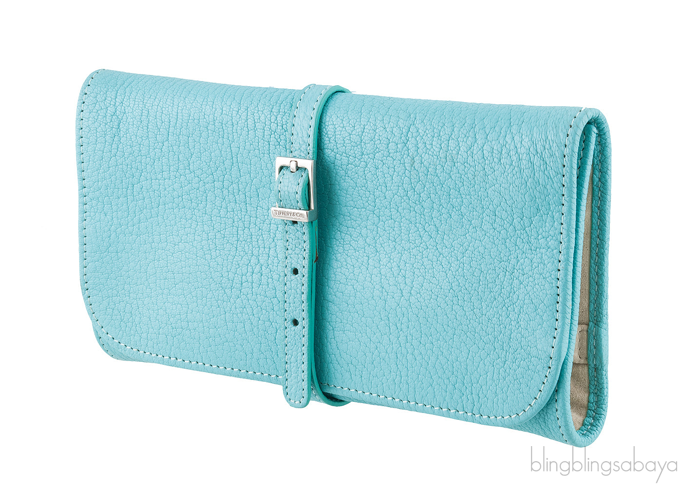Tiffany Blue Travel Jewelry Roll