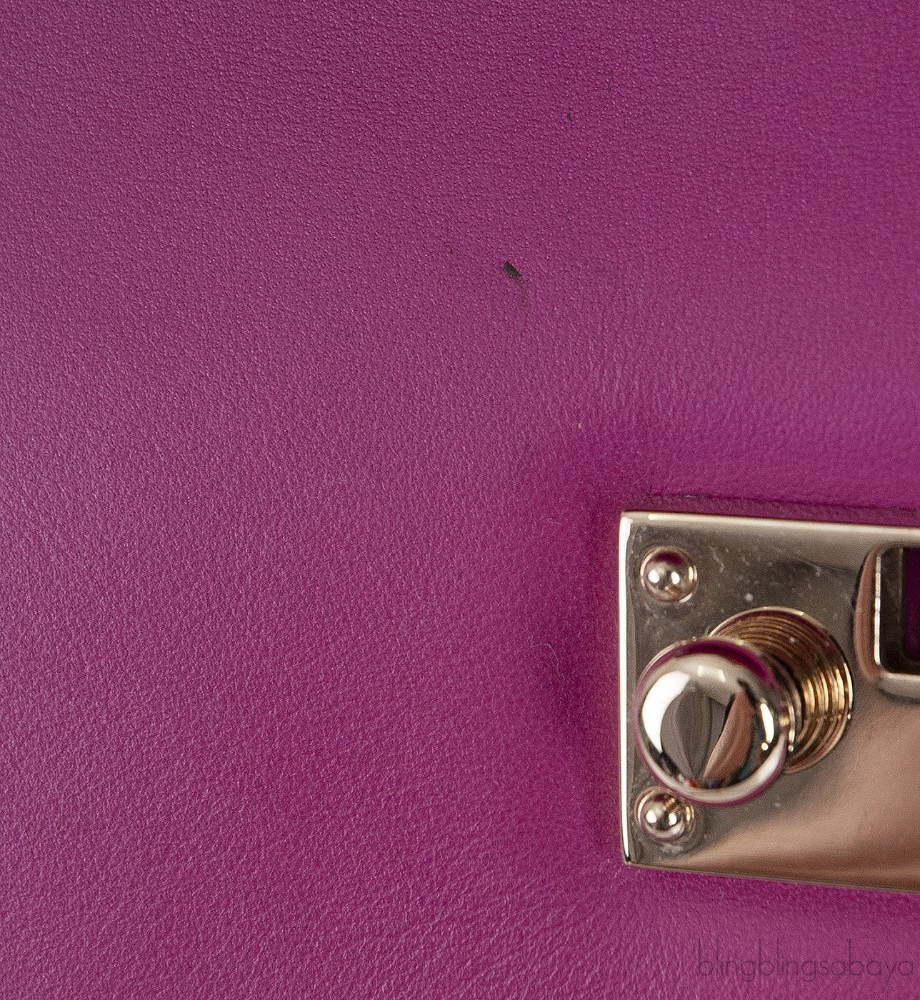 Fuchsia Rockstud Glam Shoulder Bag
