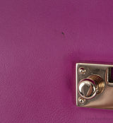 Fuchsia Rockstud Glam Shoulder Bag